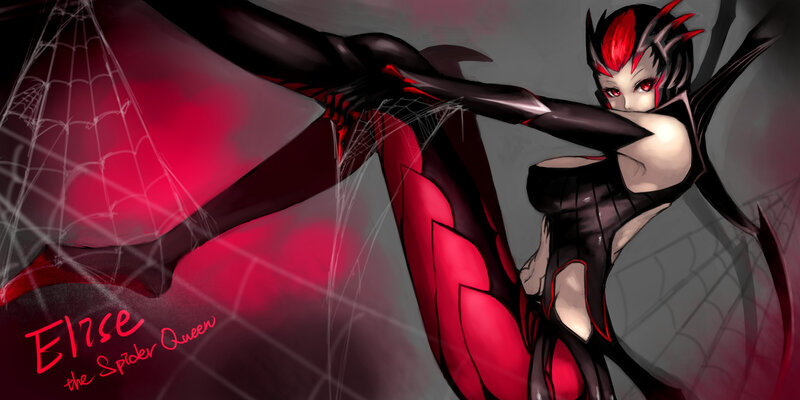 Female Spider-themed Character