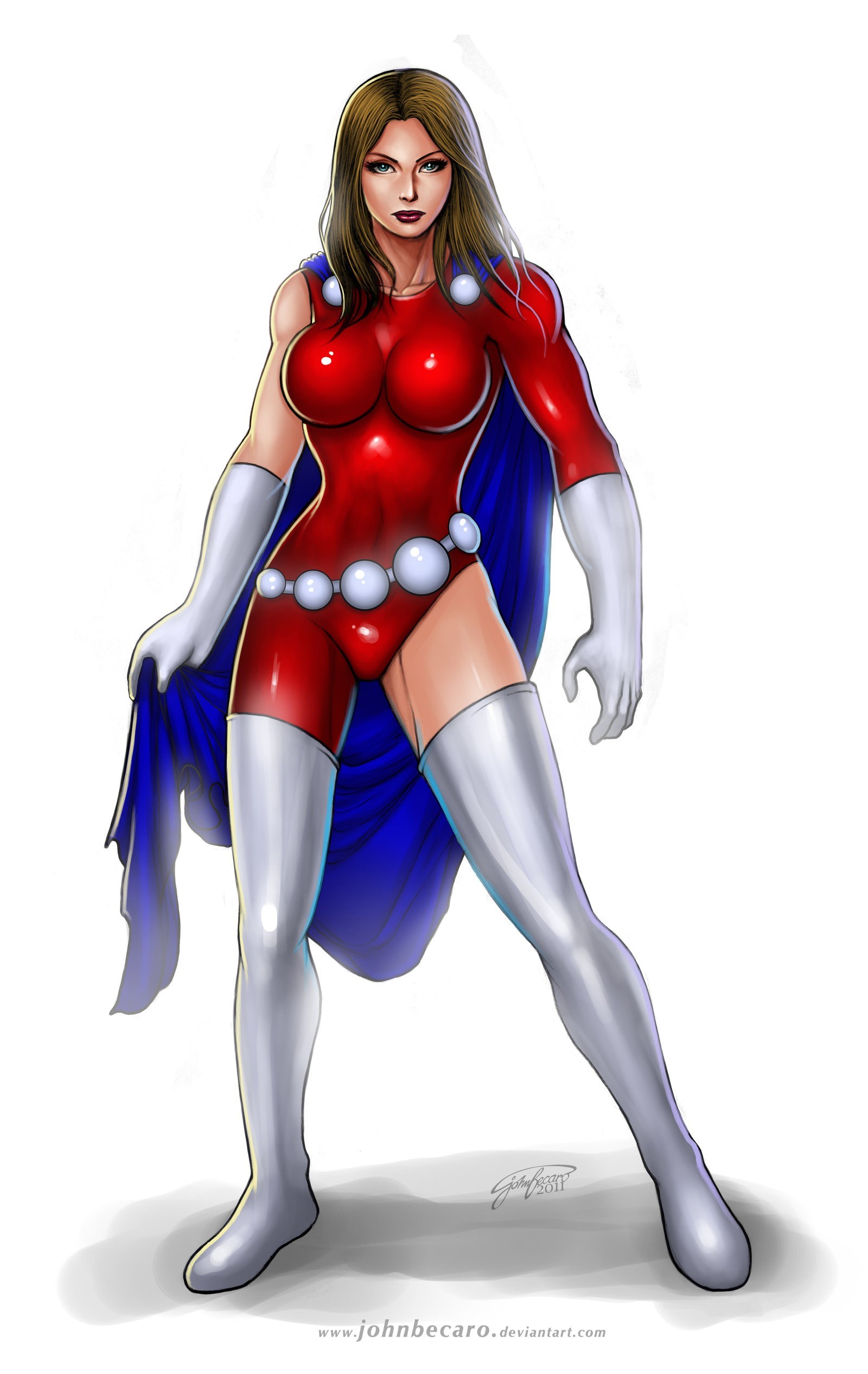female superhero character