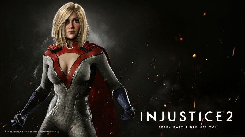 Female Superhero Character — Black, Dramatic, 3d Render