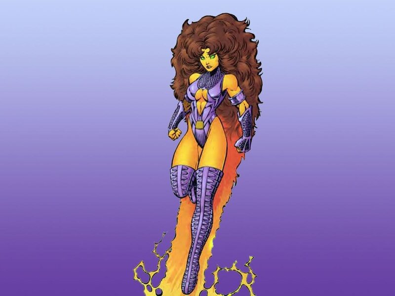 Female Superhero Character — Purple, Dramatic