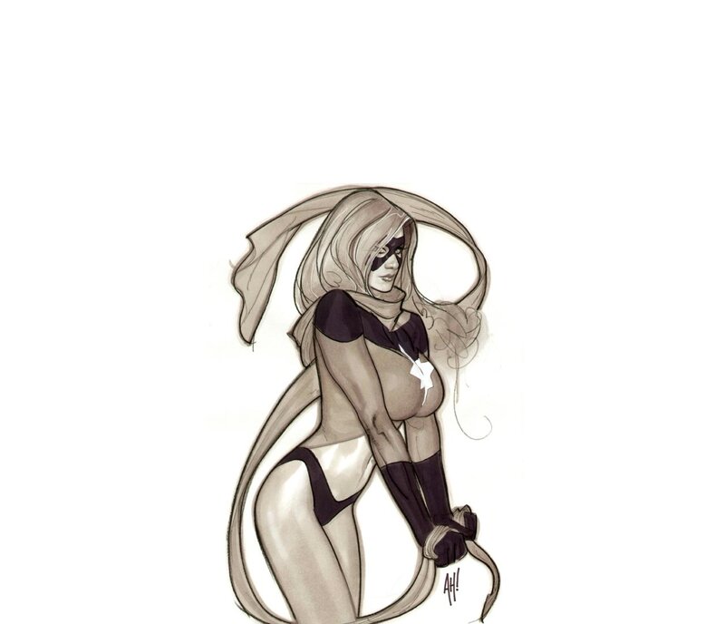 female superhero character