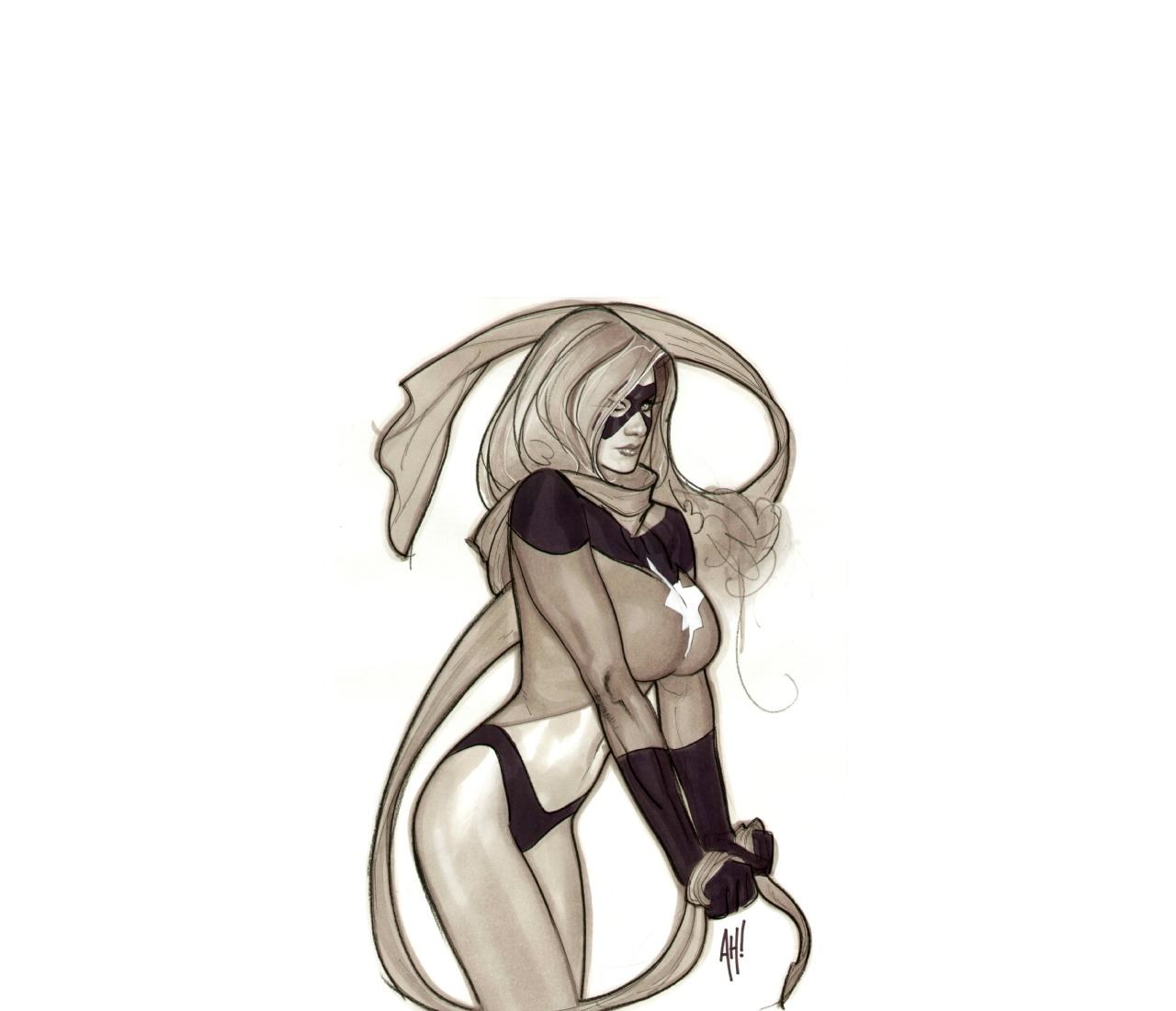 female superhero character