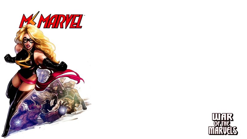Female Superhero in Action — Red