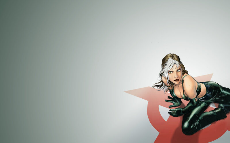 female superhero in green suit