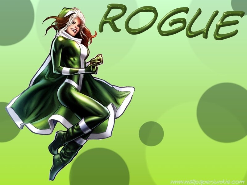 Female Superhero in Green Suit — Dynamic