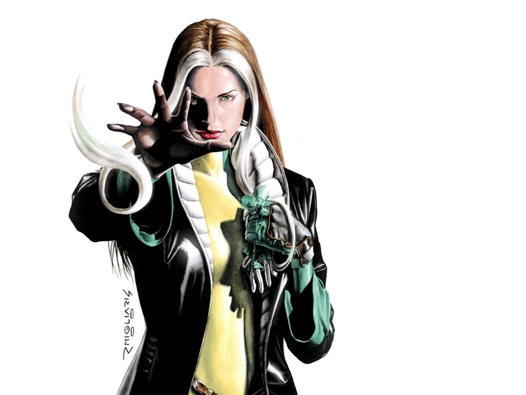 female superhero with energy blast
