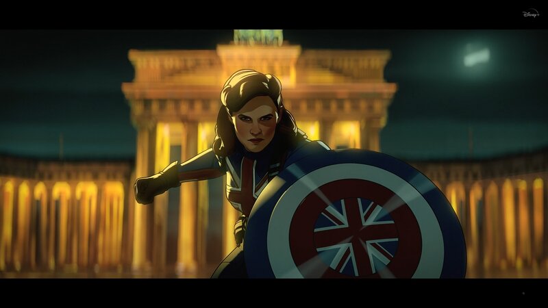 Female Superhero with Shield