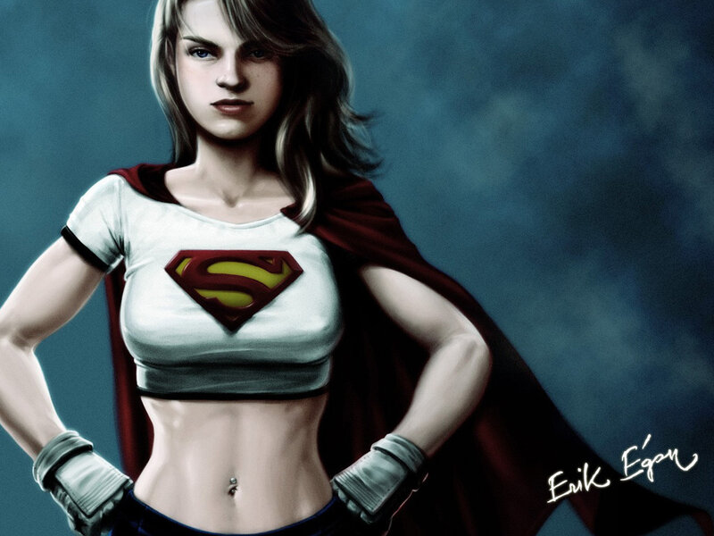 female superman character