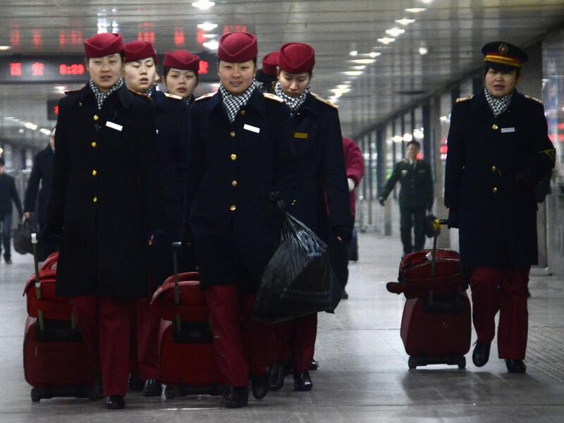Female Train Staff