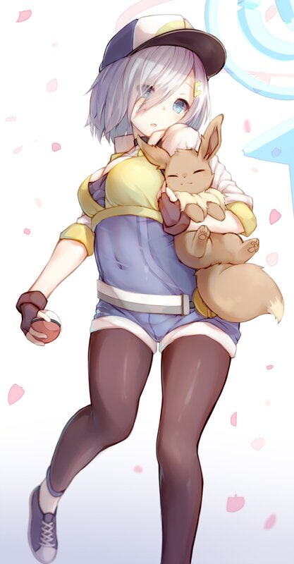 Female Trainer with Eevee