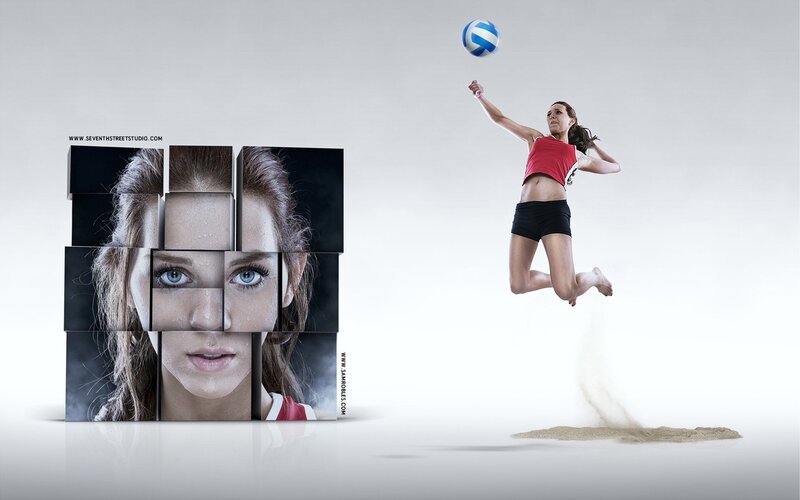 Female Volleyball Player