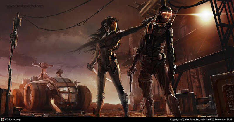 Female Warrior and Soldier