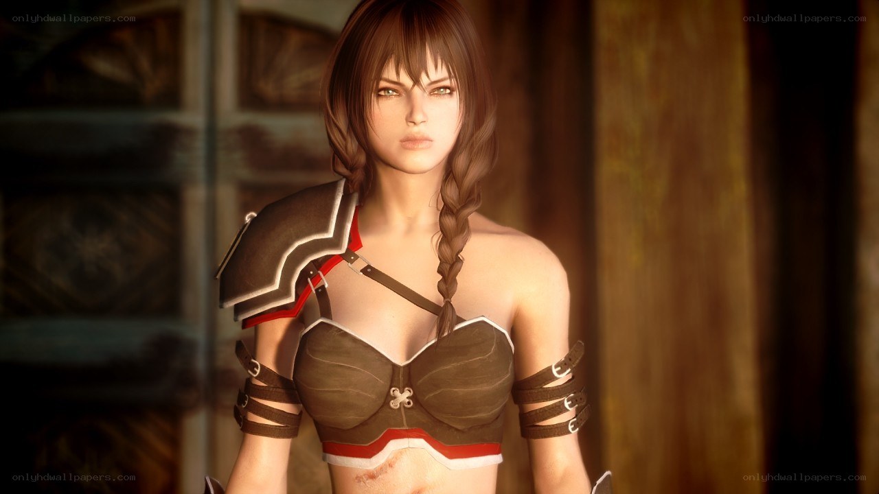 female warrior character