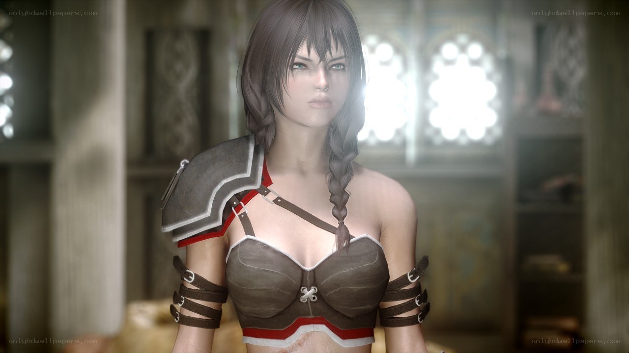 female warrior character