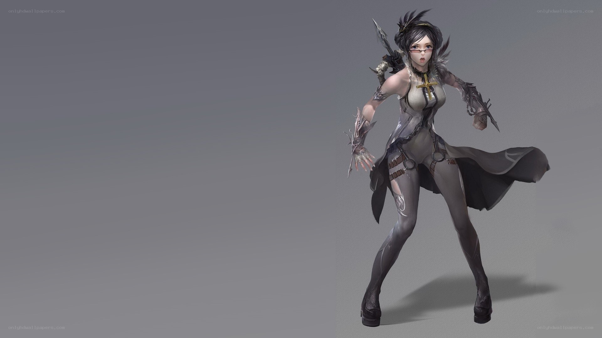 female warrior character concept