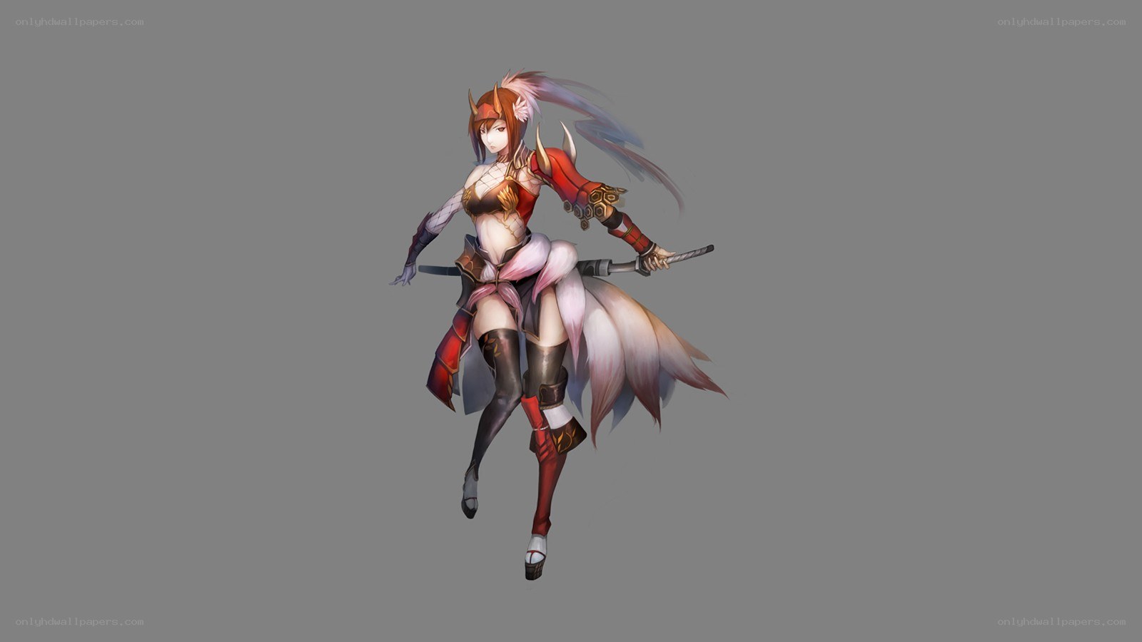 female warrior character design