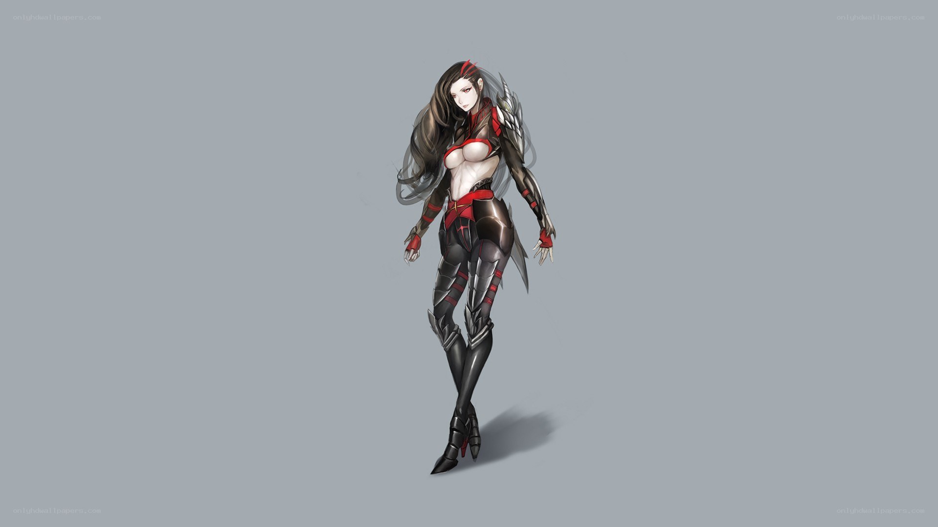 female warrior character design