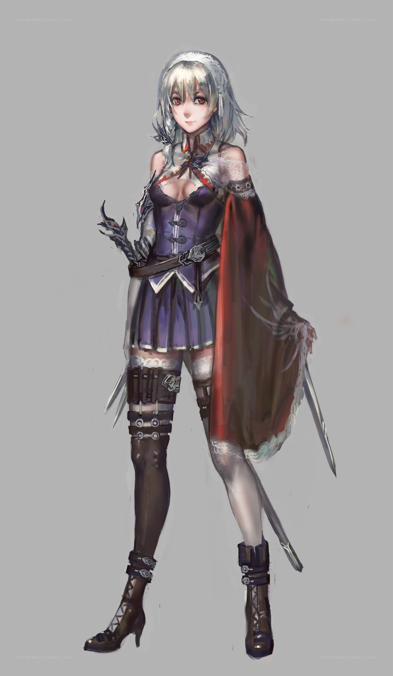 female warrior character design