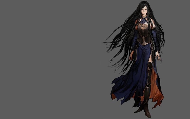 female warrior character design