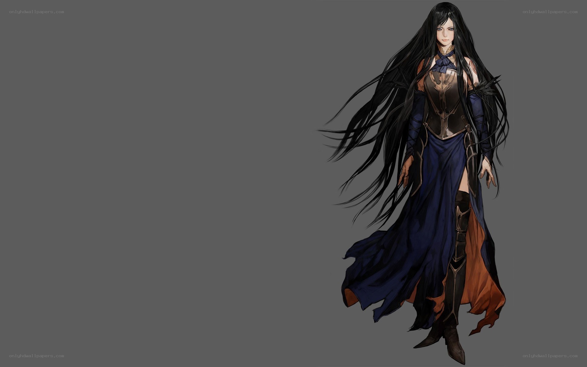 female warrior character design