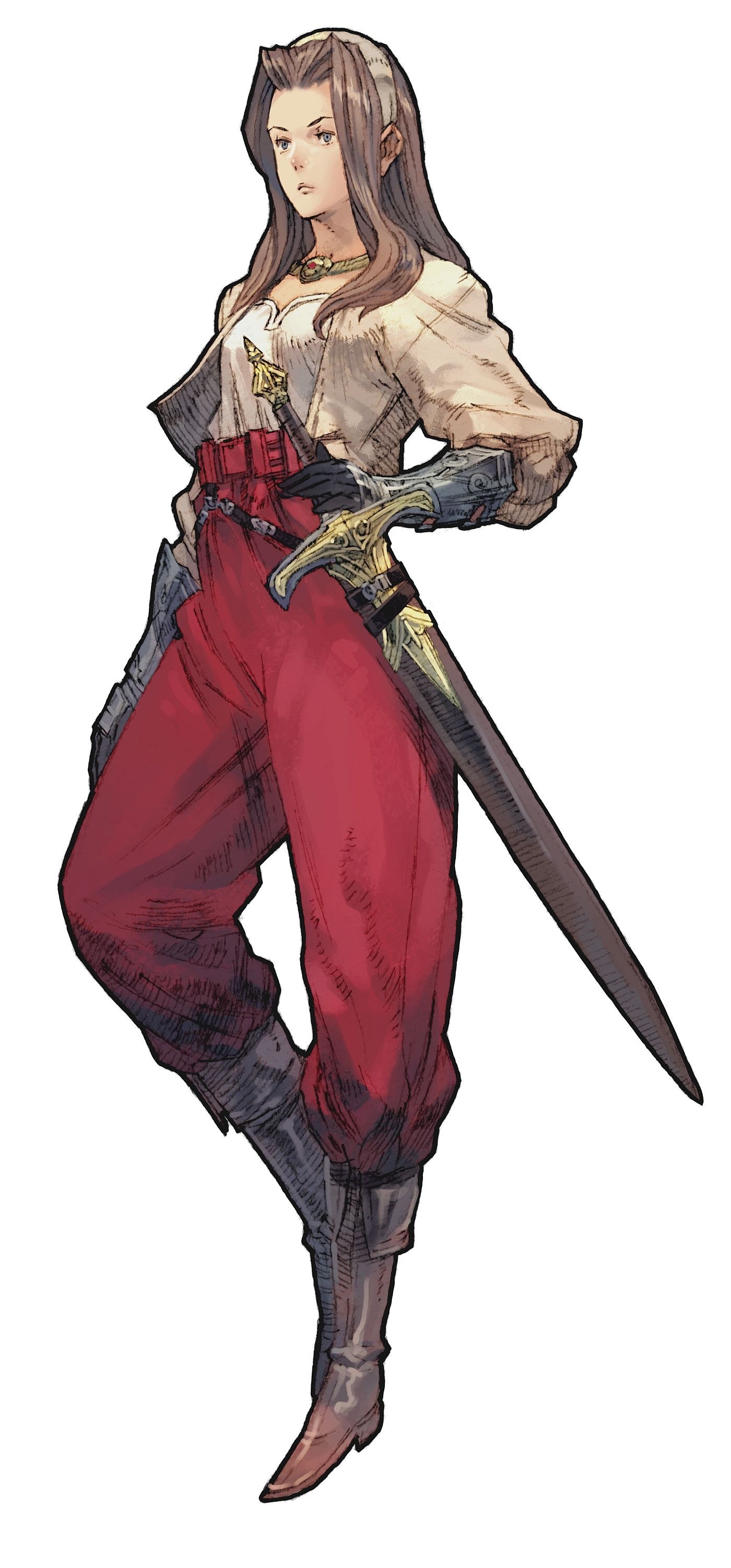 female warrior character design