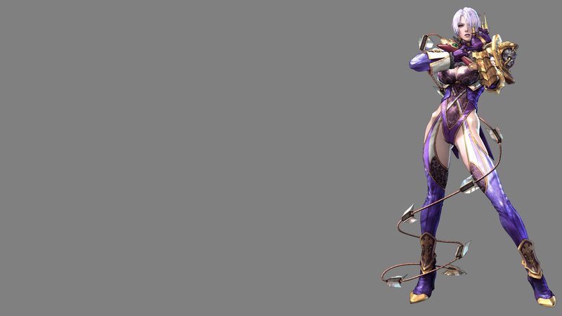 female warrior character model
