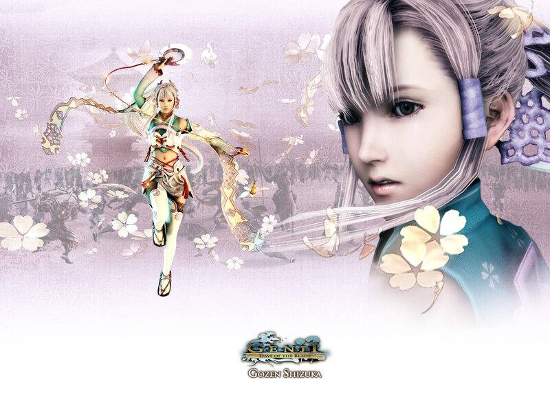 Female Warrior Character — Purple, Dramatic, Spring