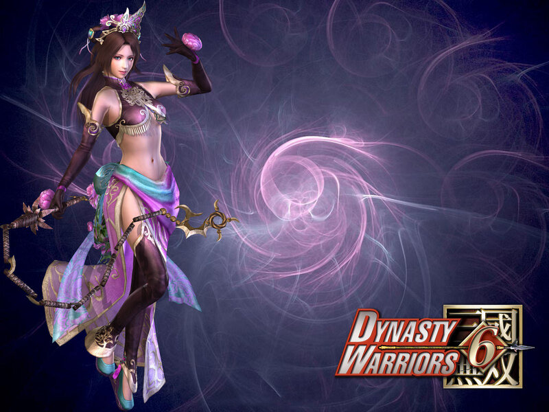 Female Warrior Character — Purple, Dramatic