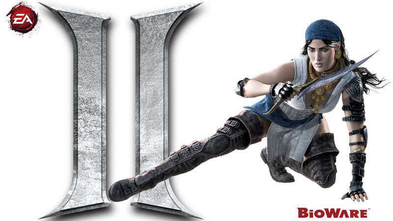 Female Warrior Character — White