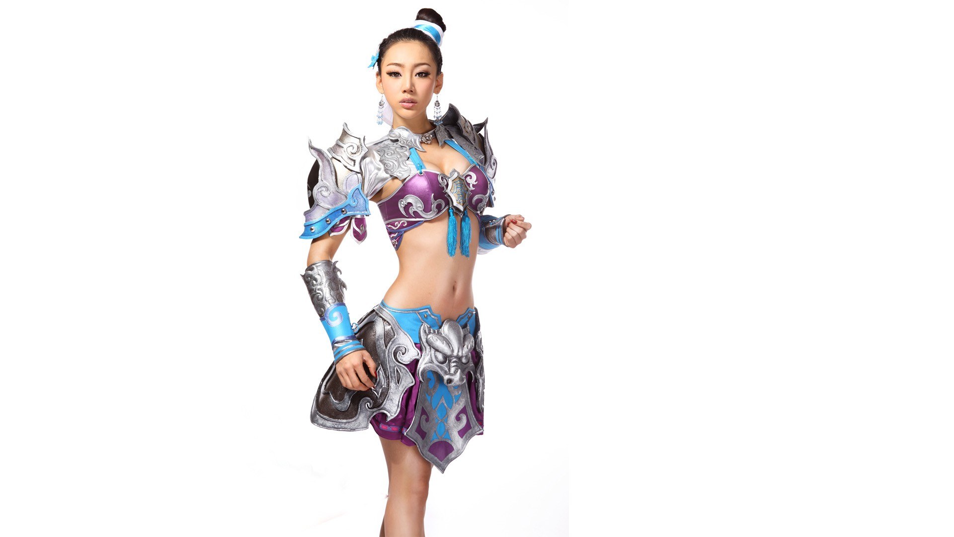 female warrior costume