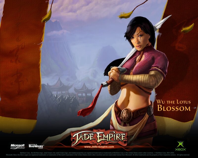Female Warrior Holding Sword