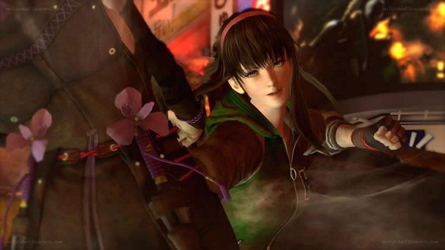 female warrior in action