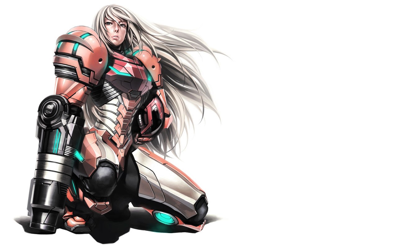 female warrior in armor