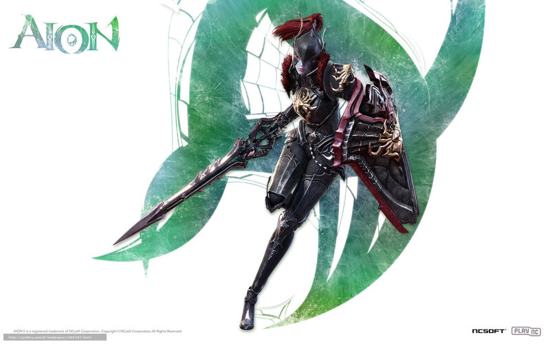Female Warrior in Armor — Green, Dramatic, Digital Art, Sword