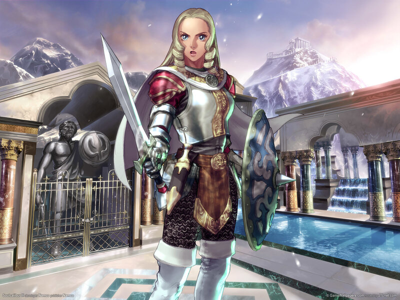 Female Warrior in Armor — Silver, Dramatic, Afternoon