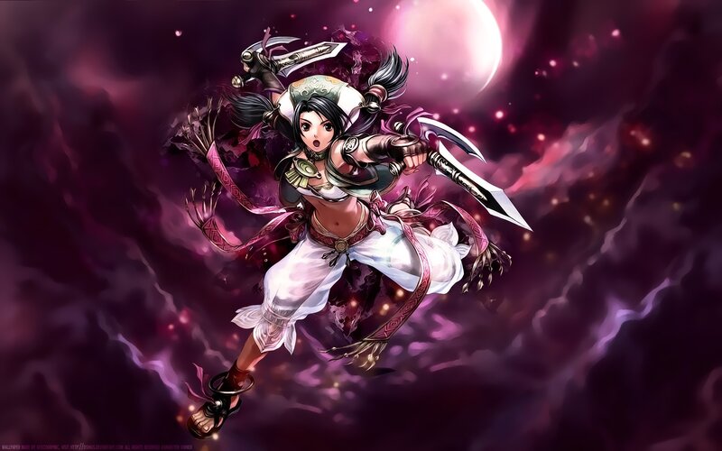 female warrior in battle