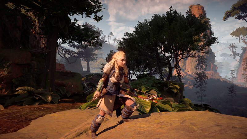 Female Warrior in Jungle — Green, Adventurous