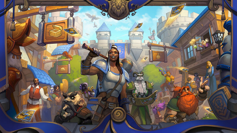 Female Warrior in Town