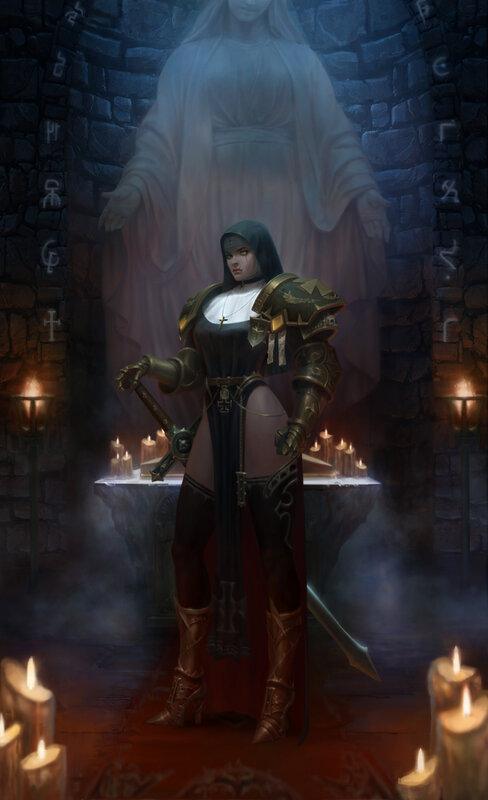 Female Warrior Nun