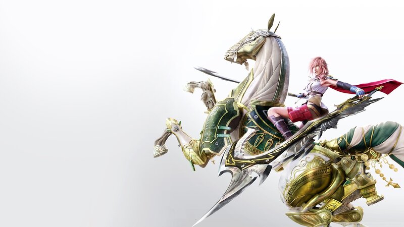 female warrior on armored horse