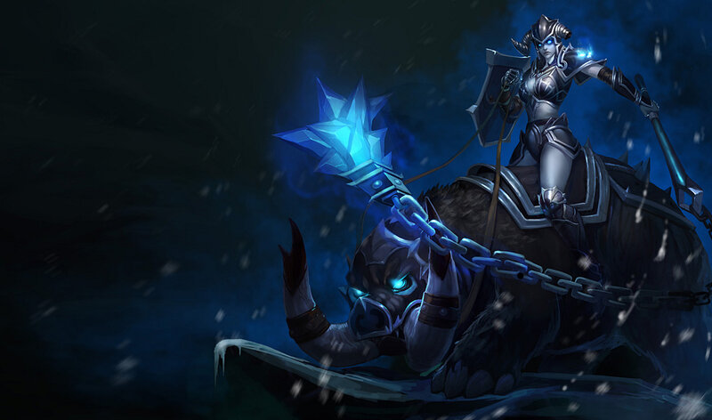 Female Warrior on Boar