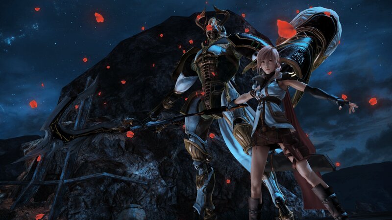 Female Warrior with Armored Figure