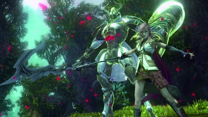 Female Warrior with Armored Knight