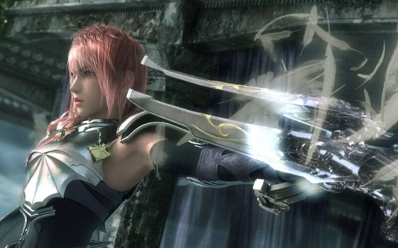 Female Warrior with Bow — Silver, Dramatic