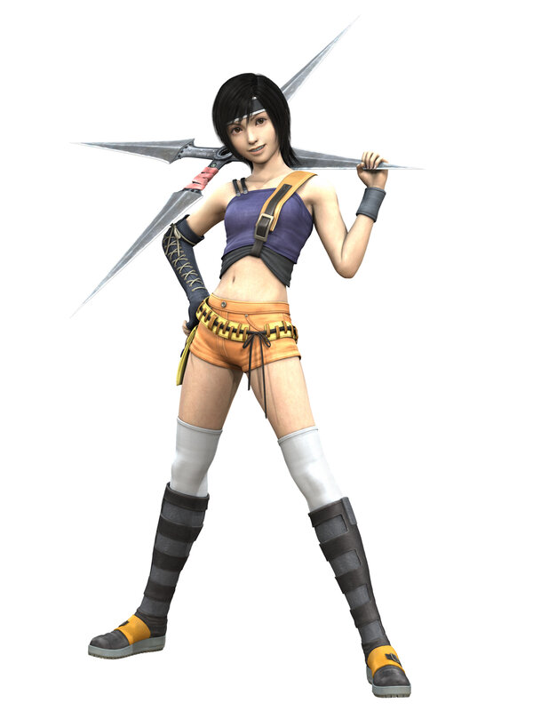 female warrior with dual blades