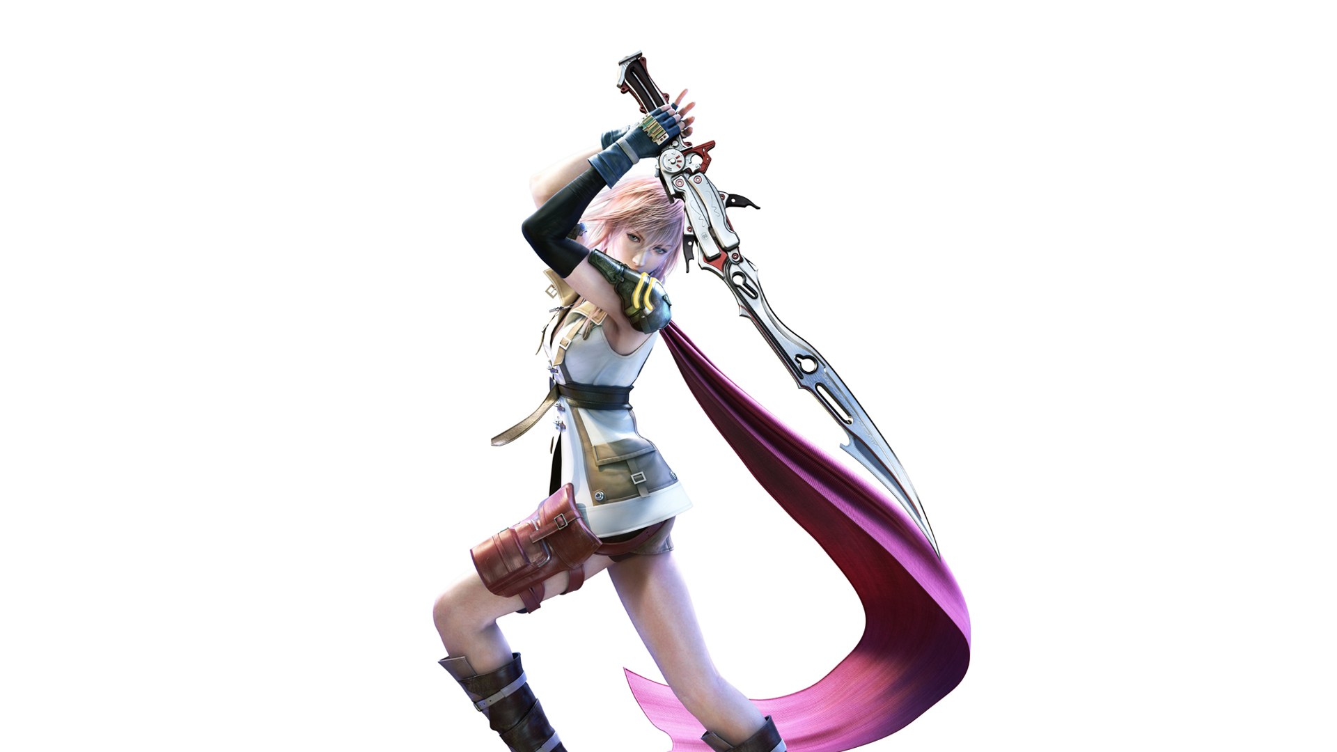 female warrior with large sword