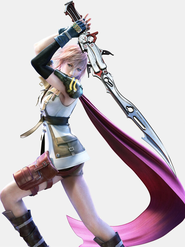 female warrior with large sword