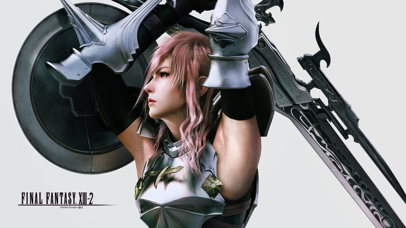 Female Warrior with Pink Hair — Silver