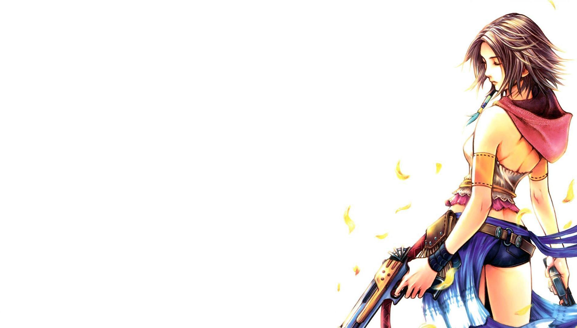 female warrior with rifle