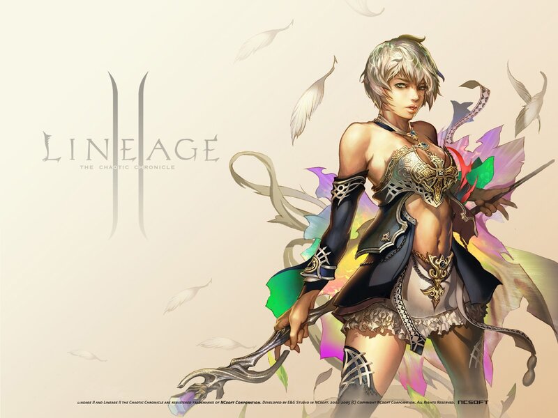 Female Warrior with Staff — White, Dramatic, Digital Art, Feathers